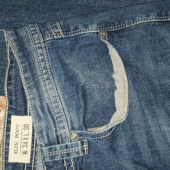 TK Axel mens slim boot cut jeans - Picture 2 of 11